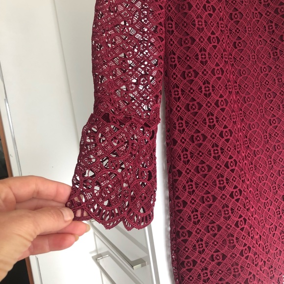 Sandro Paris Lace mini Dress - Picture 12 of 15